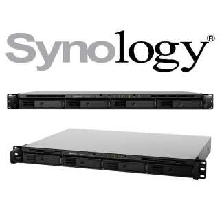 Synology - RackStation RS826RP+ - NAS-Server - 4 Schächte - Rack einbaufähig SATA 6Gb/s RAID JBOD 0 1 5 6 10 RAM 4 GB Gigabit Ethernet iSCSI Support 1U